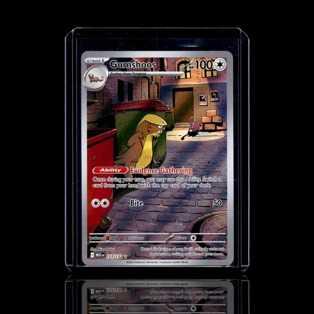 A pulled Common card