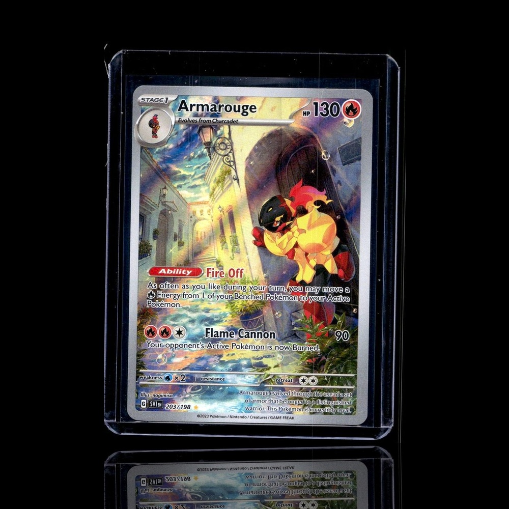 A Ultra Rare card left