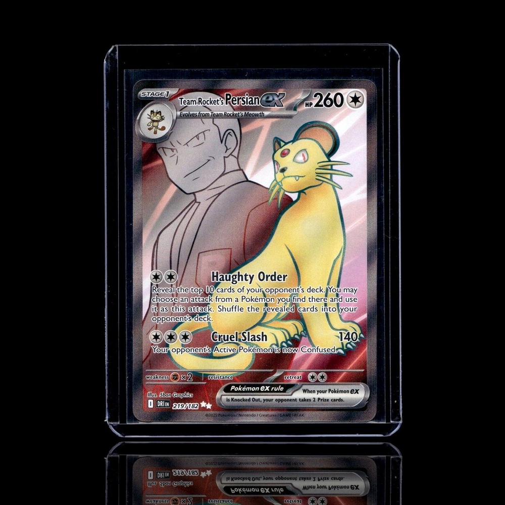 A Common card left