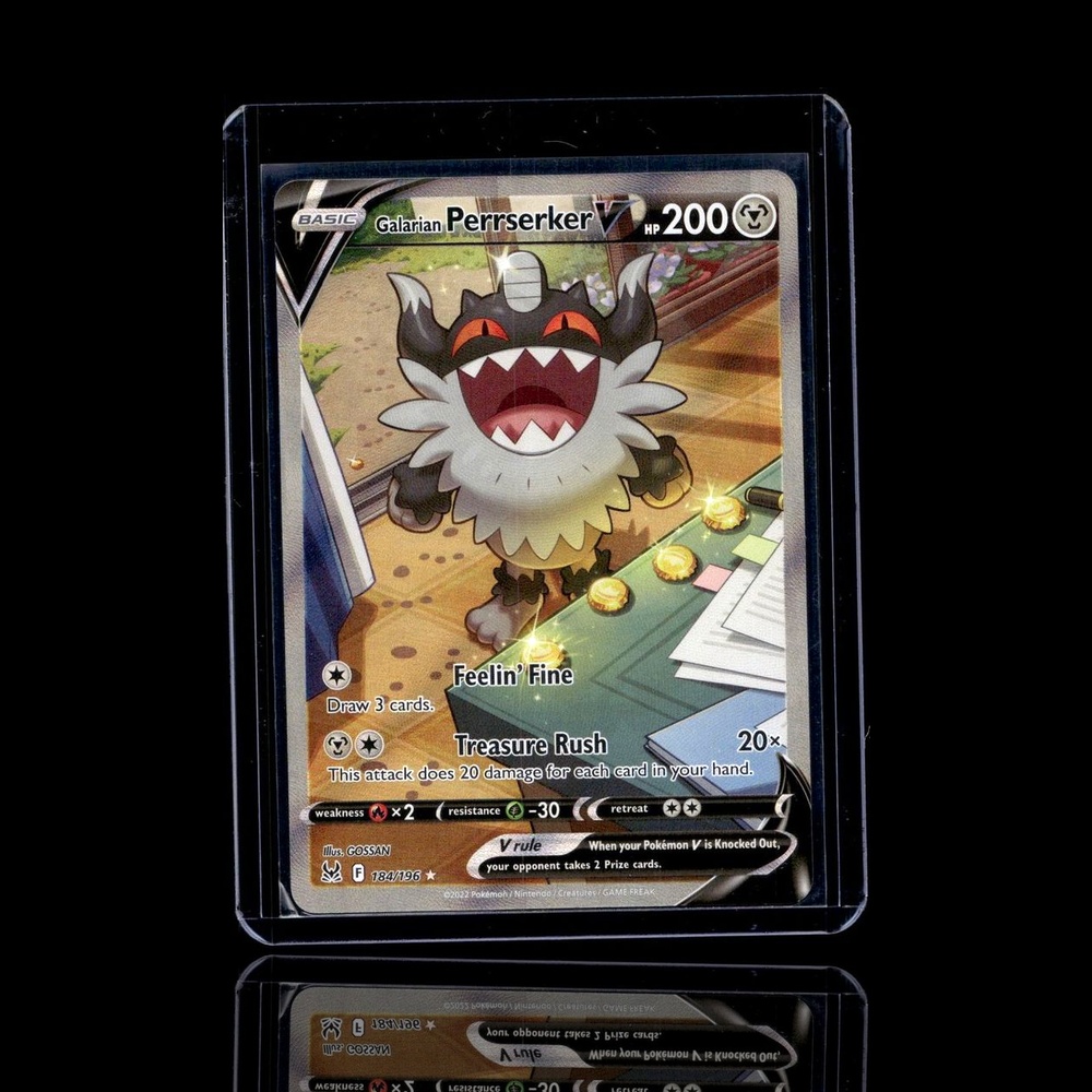 A pulled Epic card
