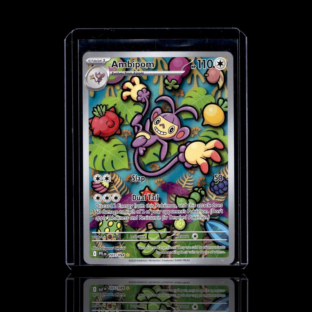 A pulled Common card
