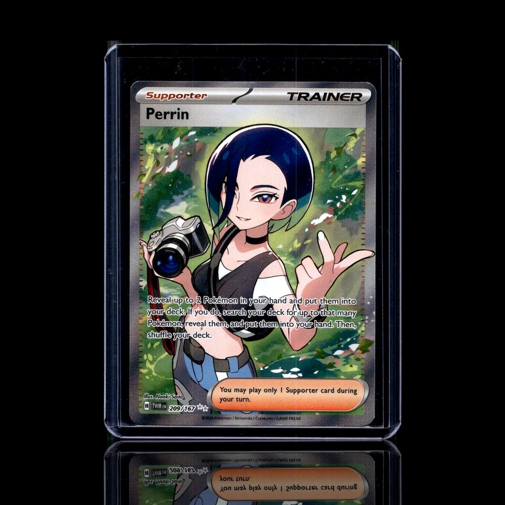 A pulled Rare card