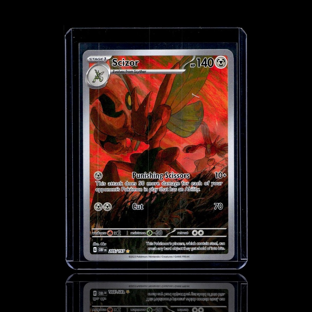 A Ultra Rare card left