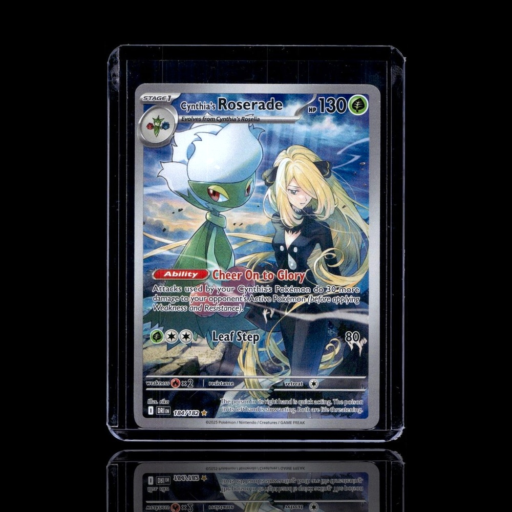 A Ultra Rare card left