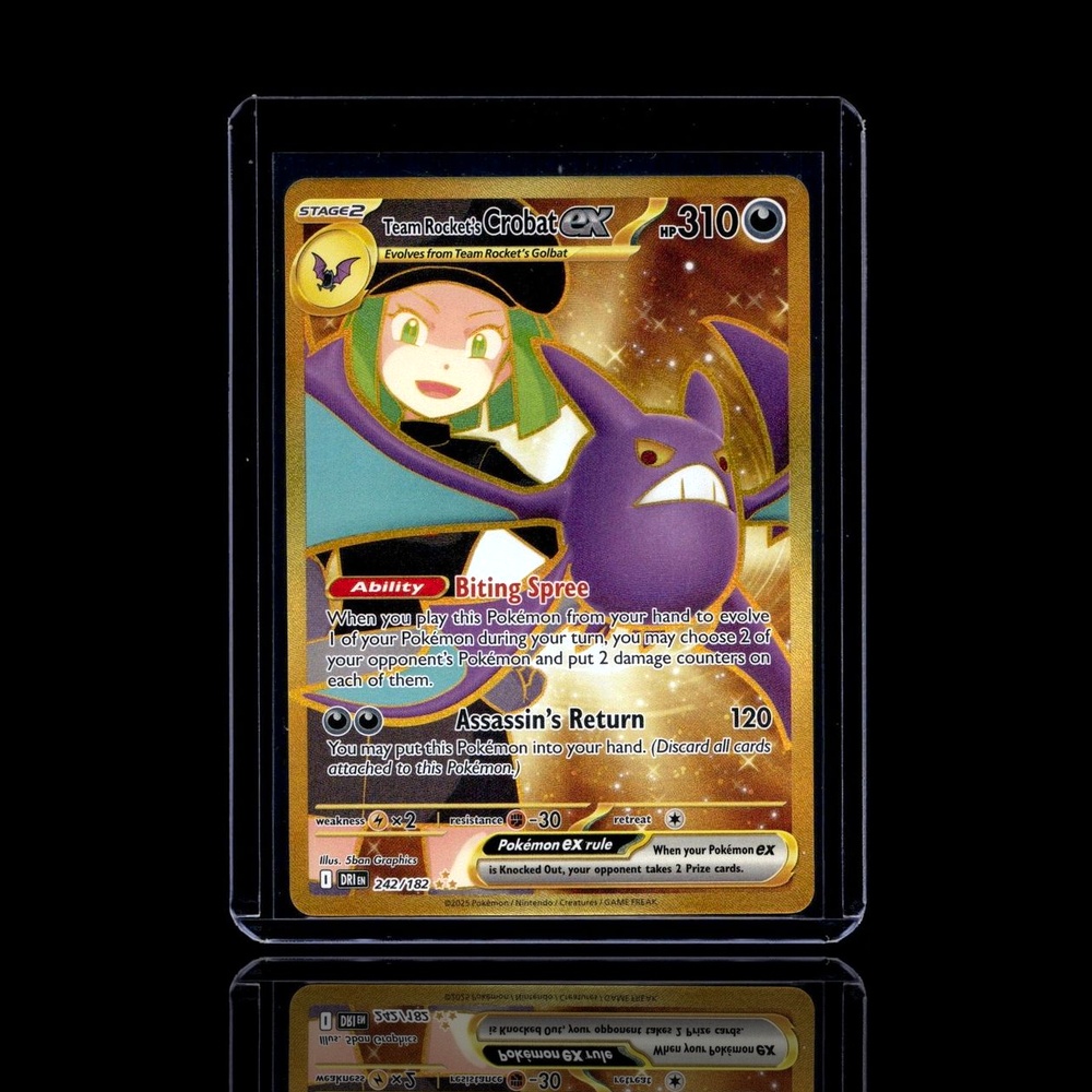 A Ultra Rare card left