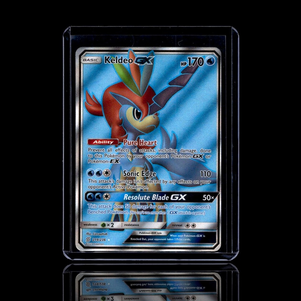 A Ultra Rare card left