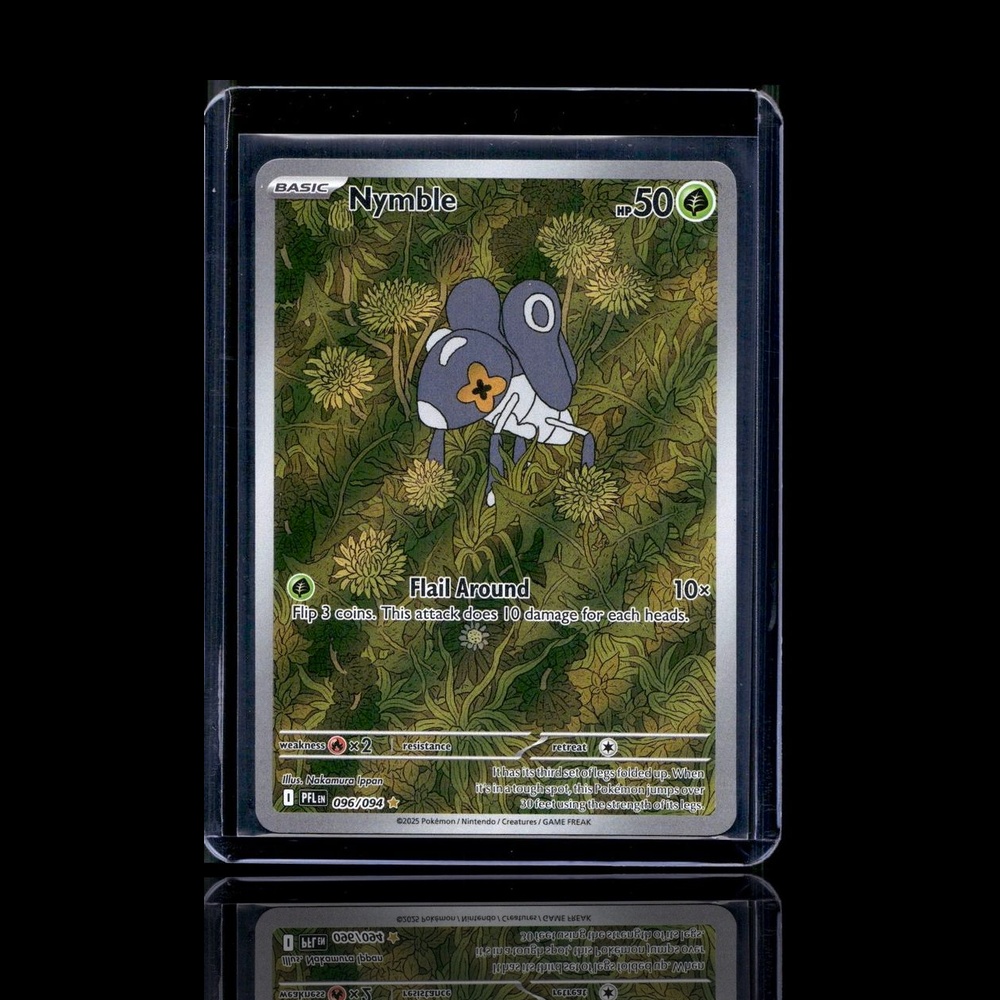 A pulled Common card
