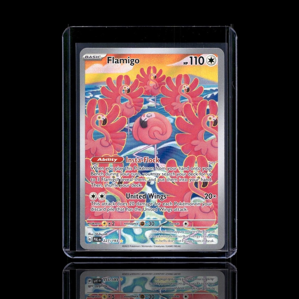 A Ultra Rare card left