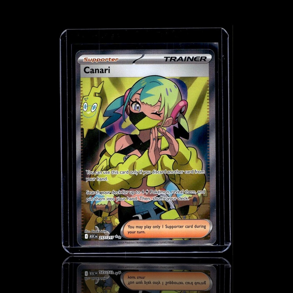 A Common card left