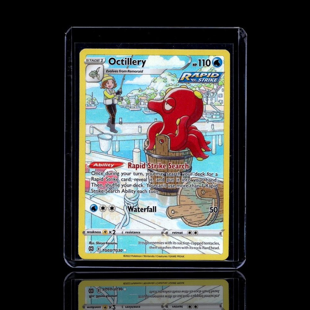 A pulled Common card