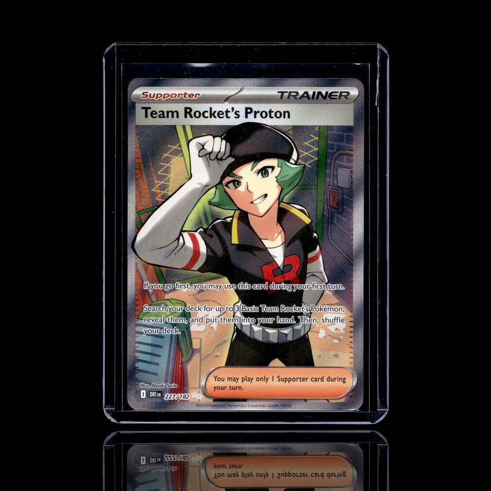 A Common card left