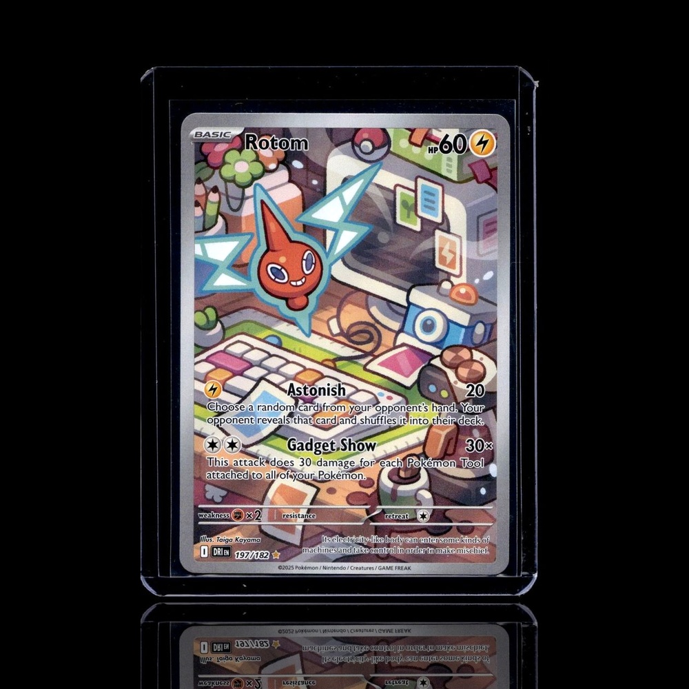 A Common card left