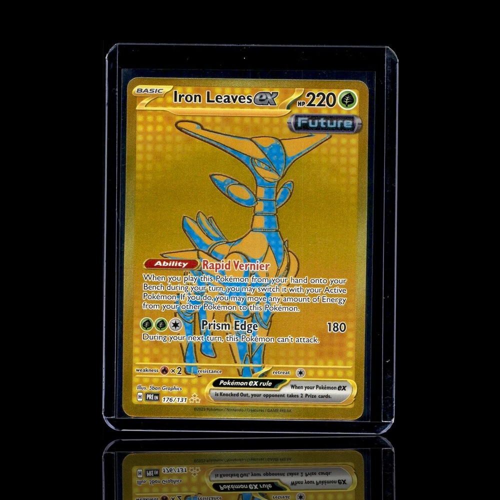 A pulled Rare card
