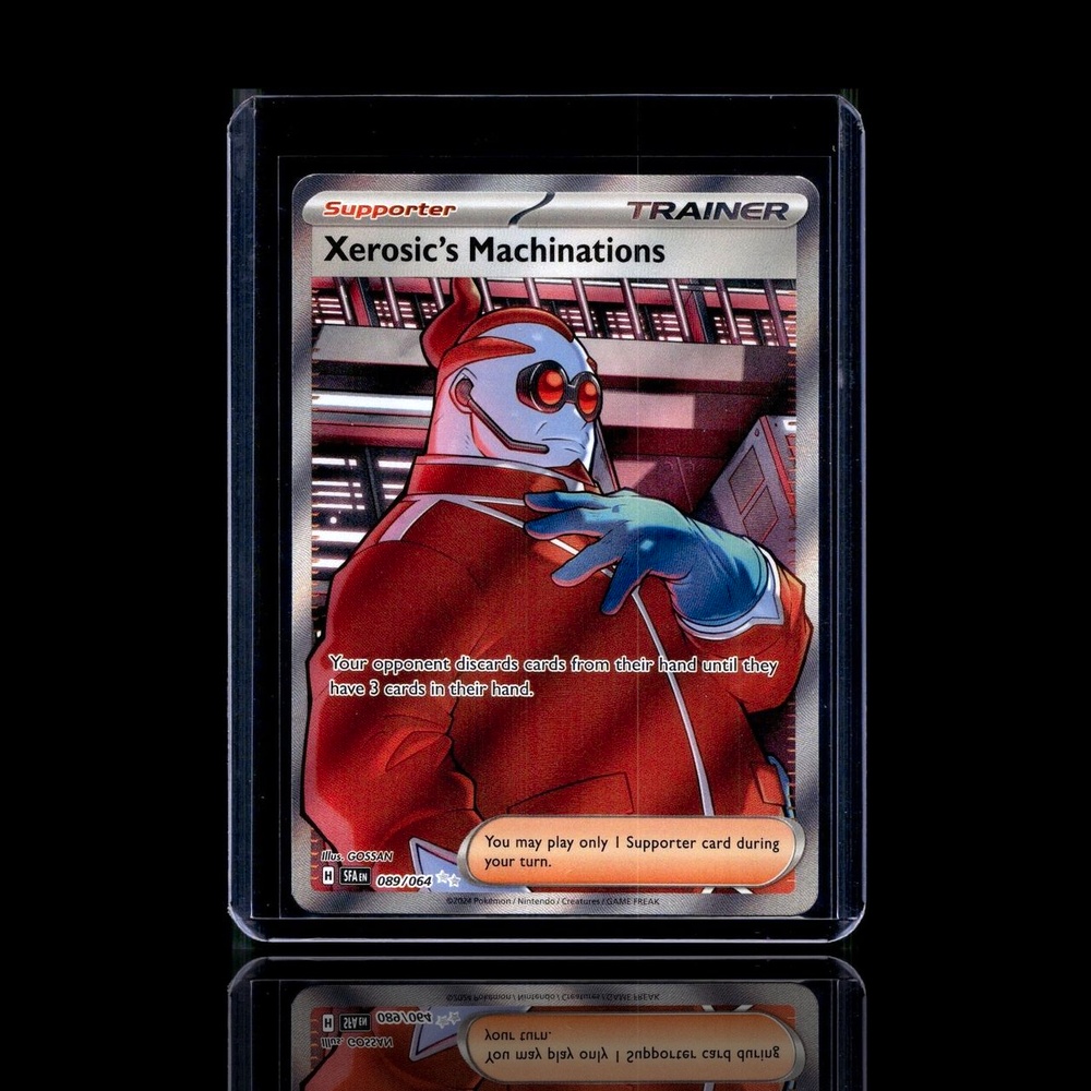 A pulled Rare card