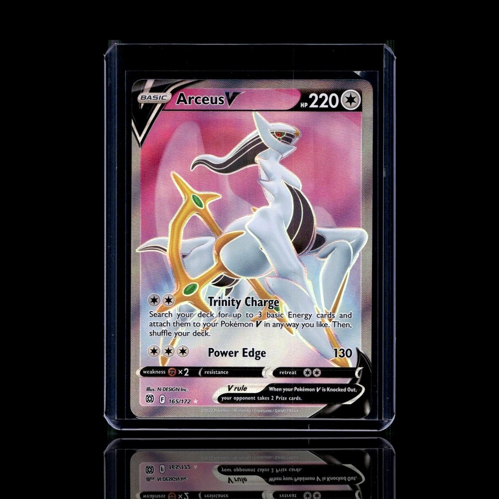 A pulled Rare card