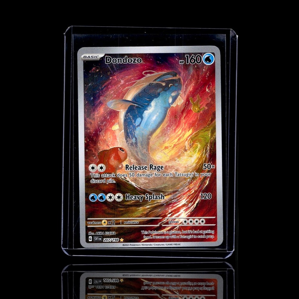 A Ultra Rare card left