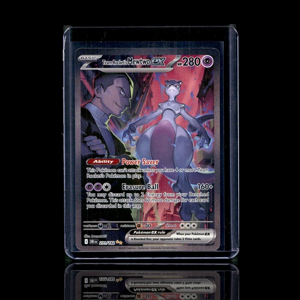 A Chase card left