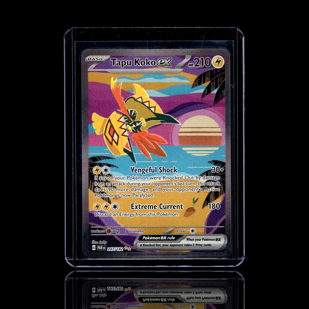 A pulled Epic card