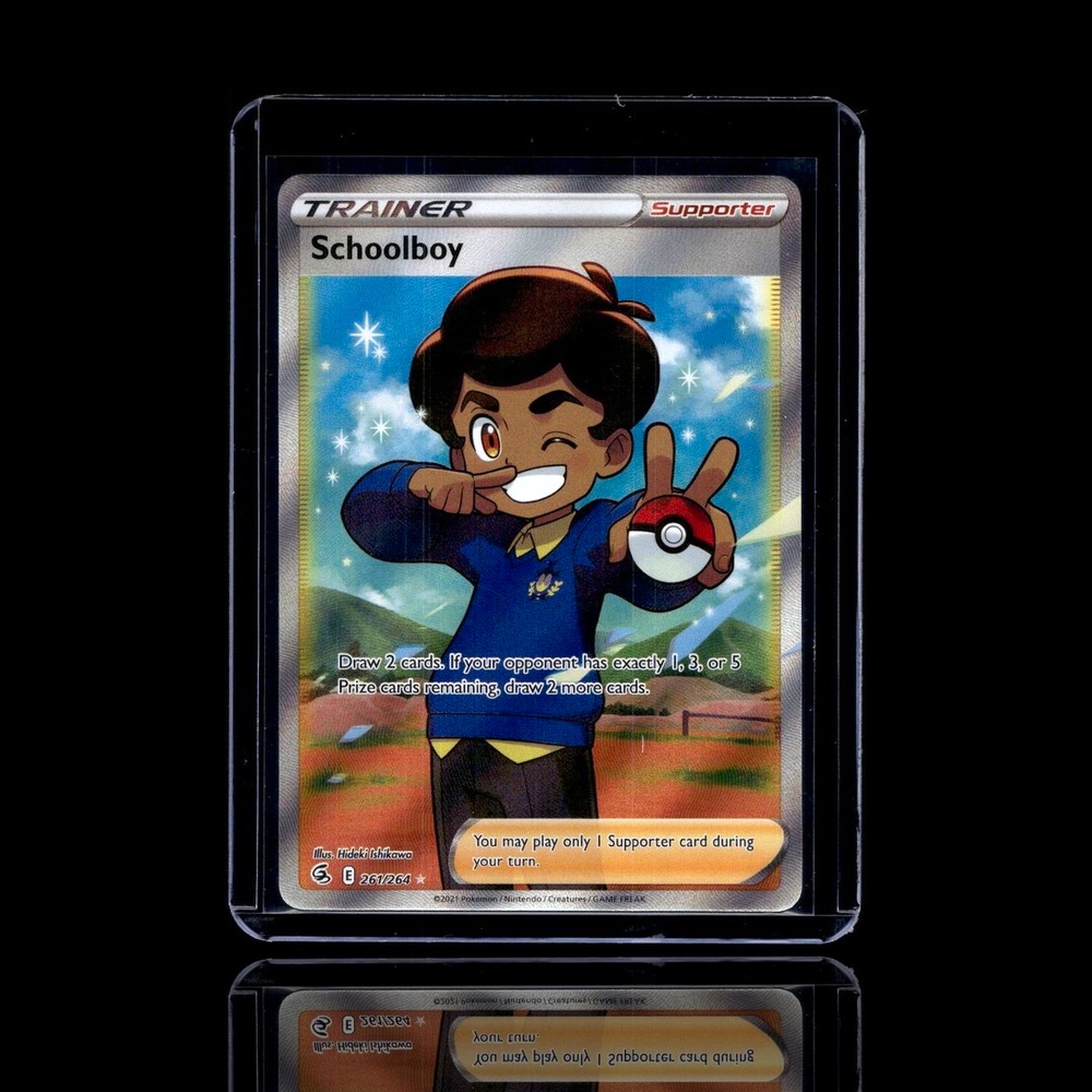 A Common card left