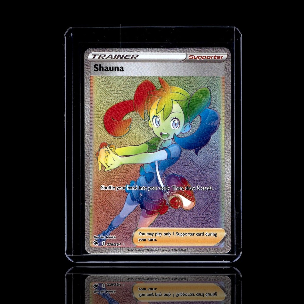 A pulled Rare card