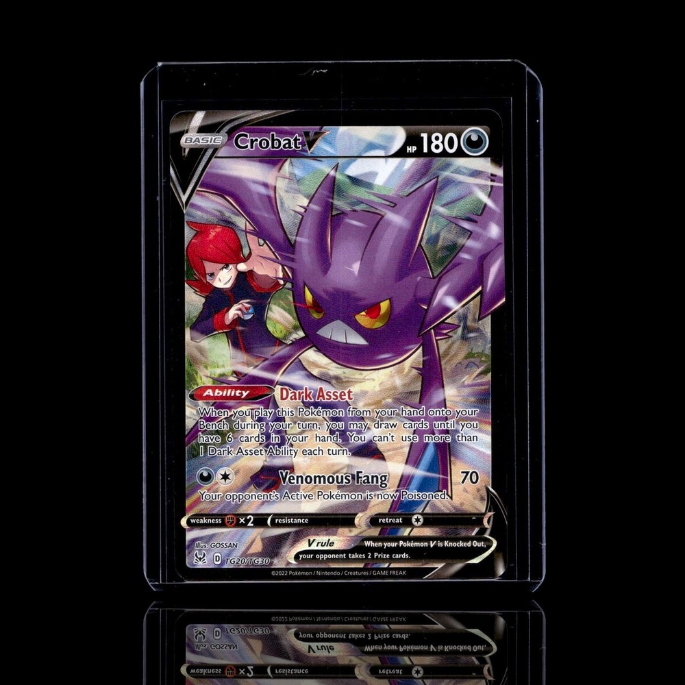 A pulled Rare card