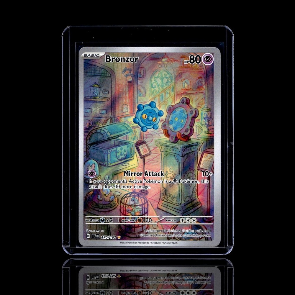 A pulled Rare card