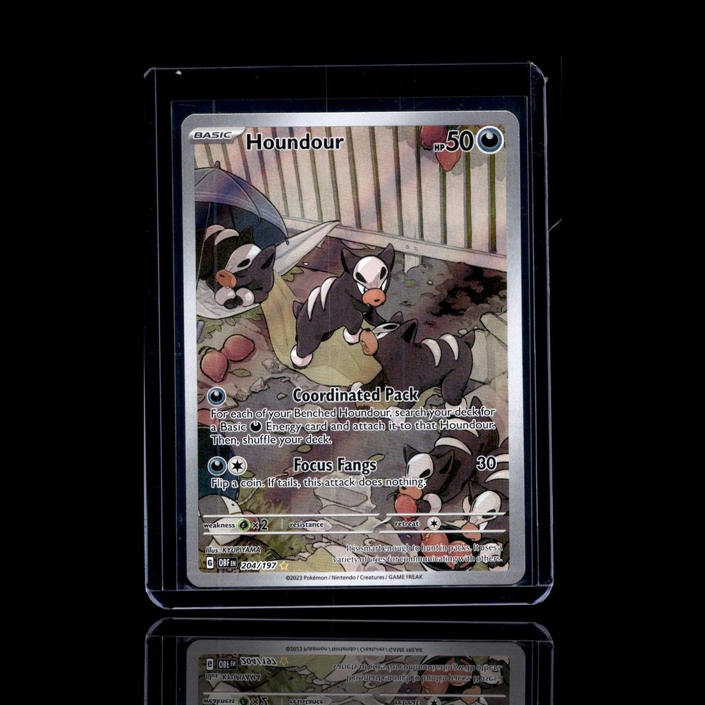 A Ultra Rare card left