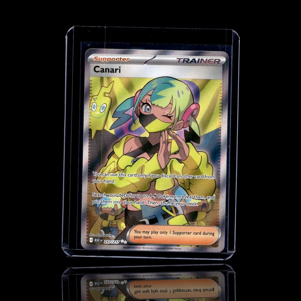 A Common card left