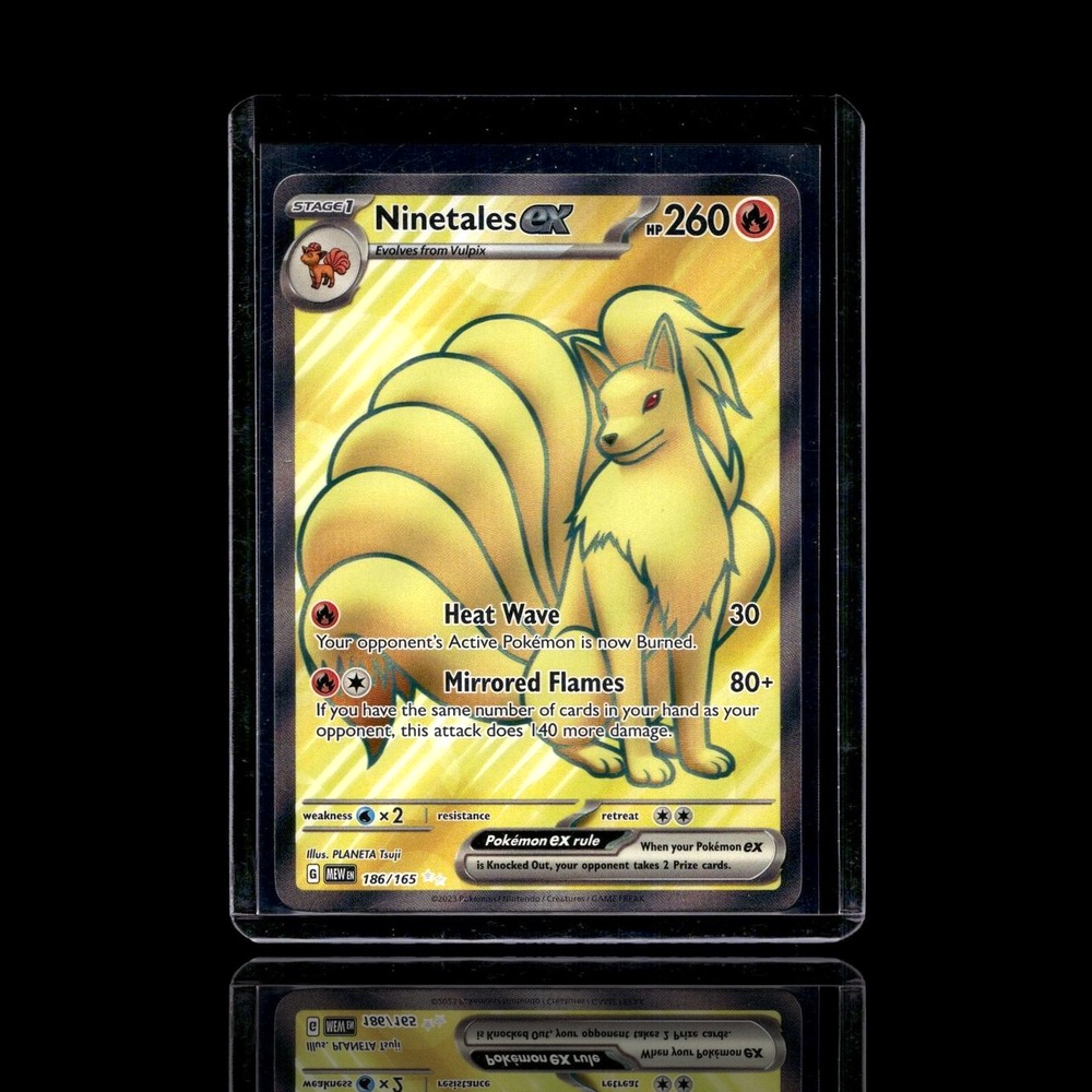 A Ultra Rare card left