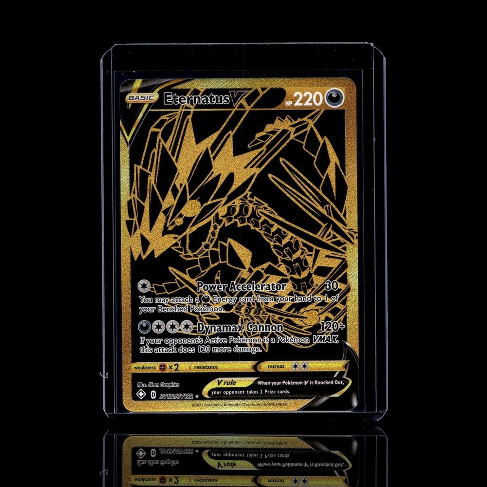 A pulled Rare card
