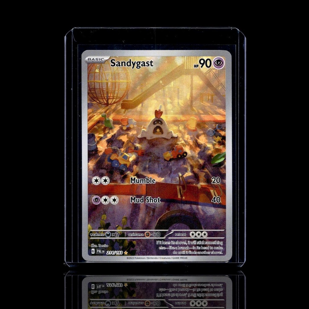 A pulled Rare card