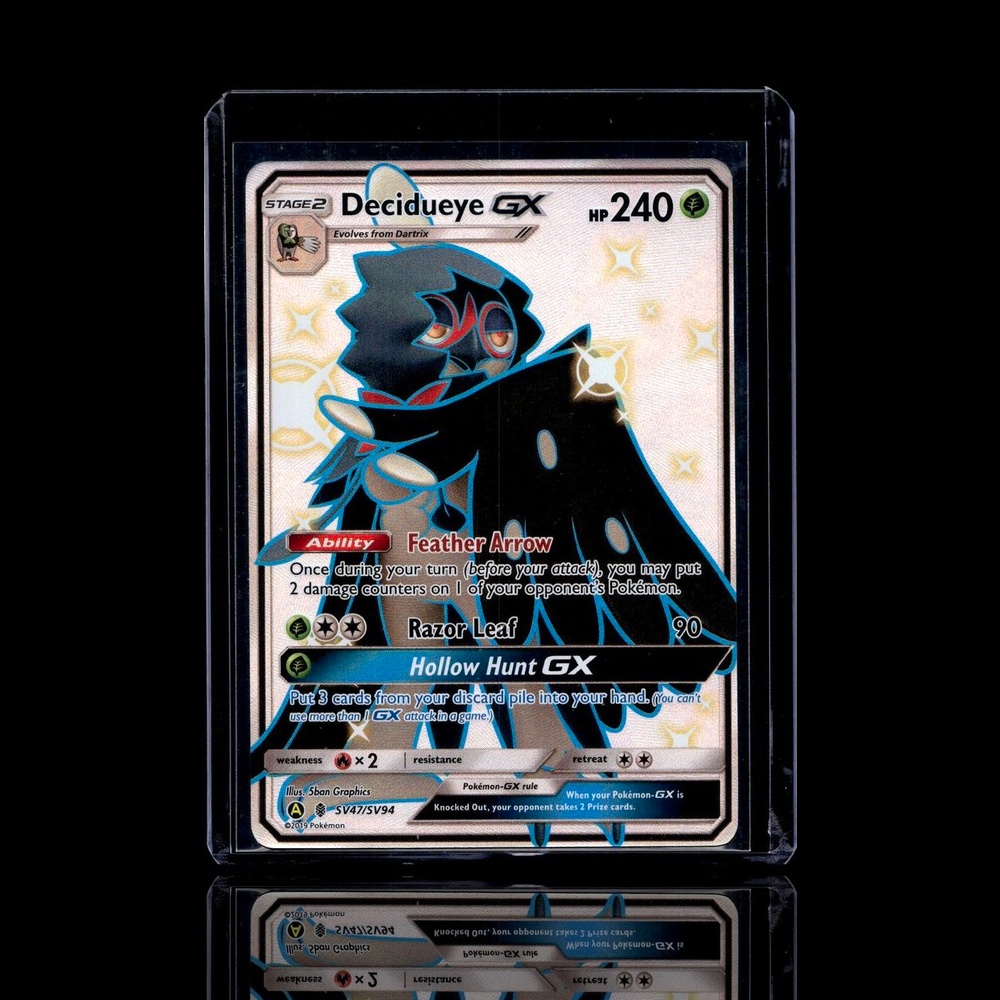 A pulled Epic card