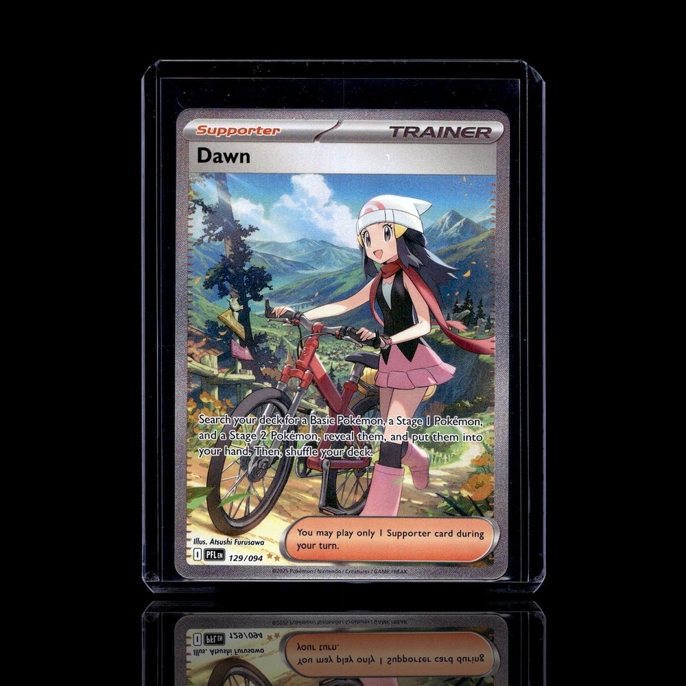 A pulled Epic card