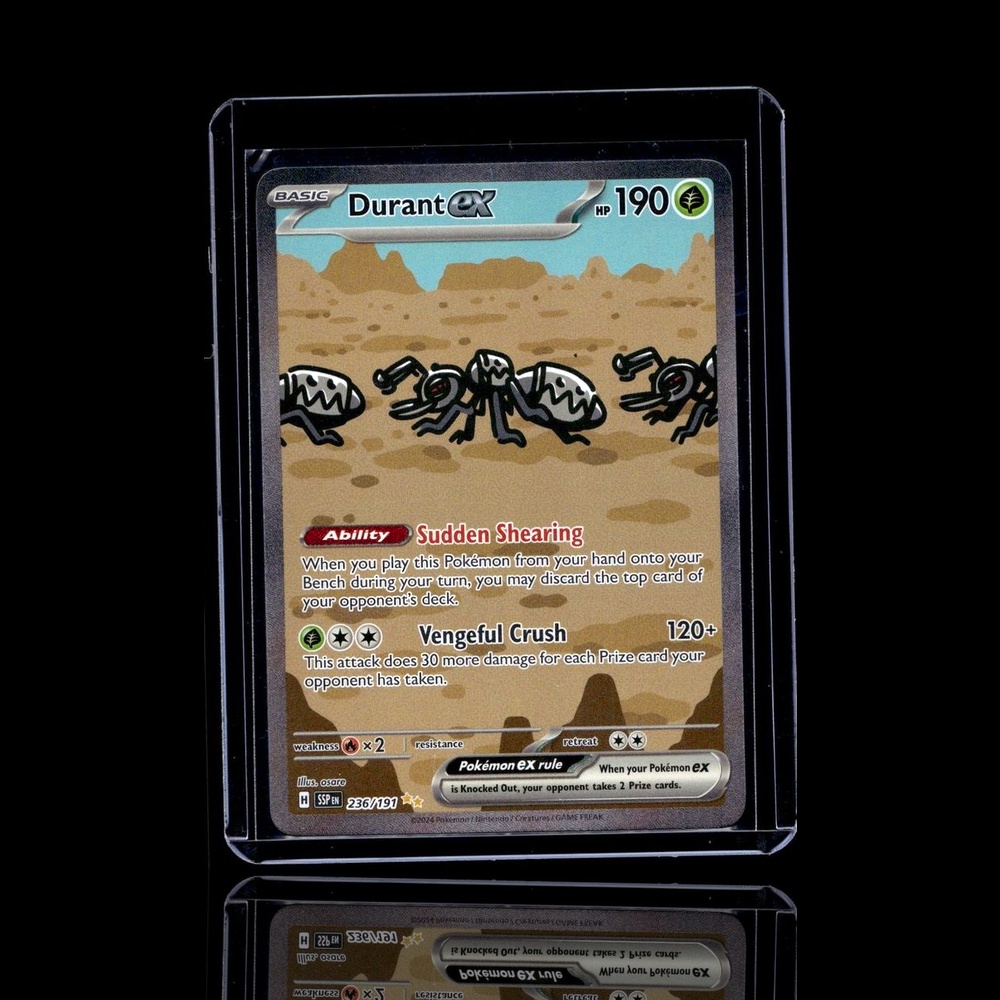 A pulled Epic card