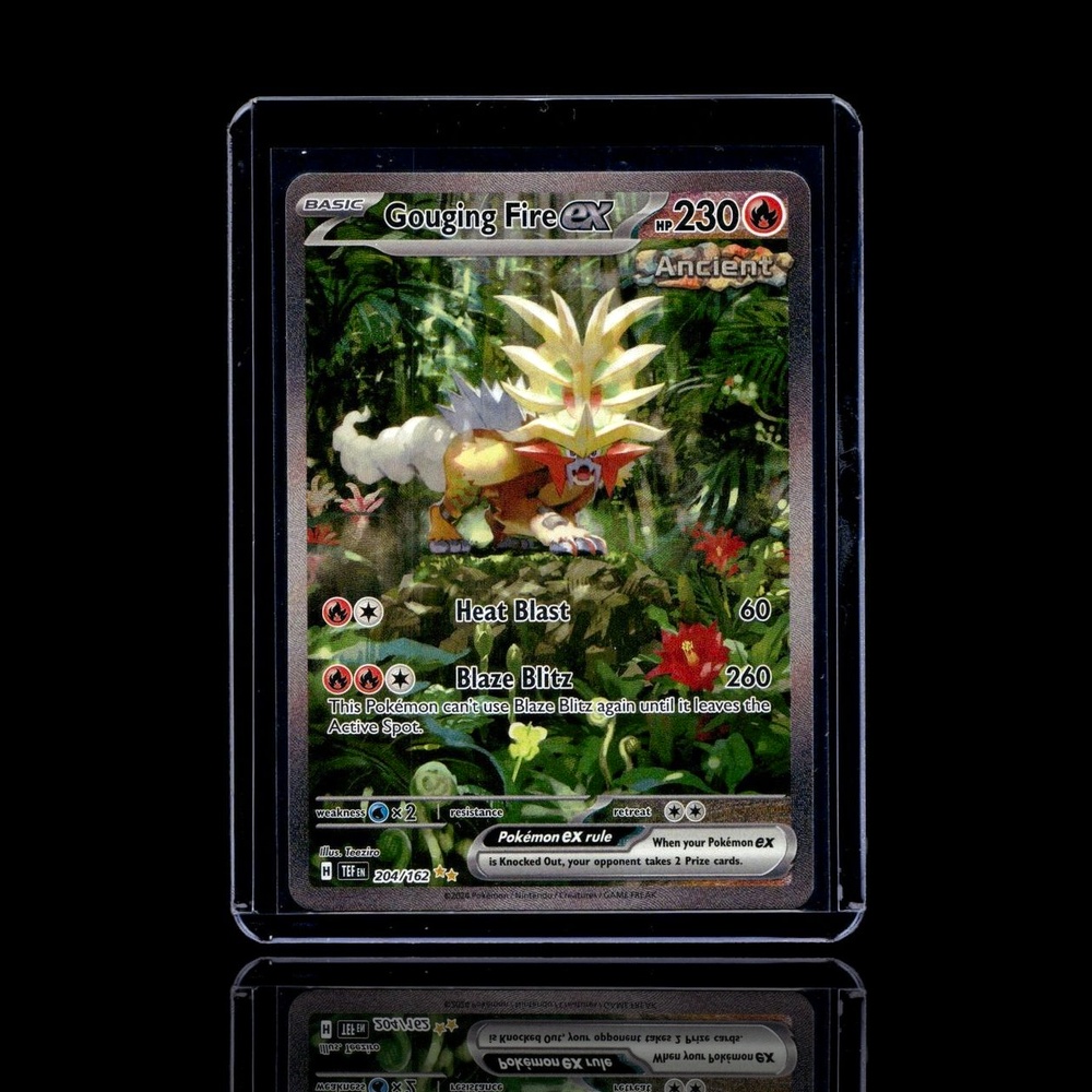 A pulled Epic card